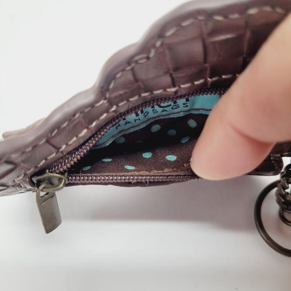 Chala Dog Yorkshire Yorkie Keychain Coin Purse Charm Wallet 5" - Picture 4 of 5